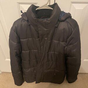 Old Navy Men's Frost-Free Water-Resistant Hooded Puffer Jacket